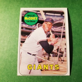 1969 - TOPPS EXMT - NRMT BASEBALL - CARD NO. 440 - WILLIE McCOVEY - GIANTS