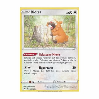 Tradingcard - Pokemon 2023 german Bidiza 111/159 