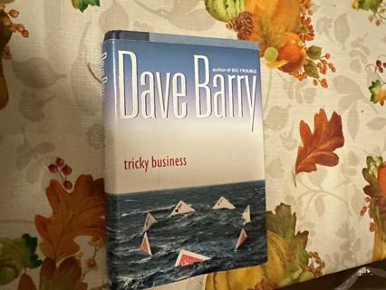 3 Hard Cover Fiction Books: Tricky Business, A Man called Ove, The Measure 