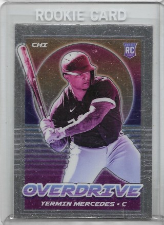 Yermin Mercedes 2021 Chronicles Overdrive #8 Rookie Card