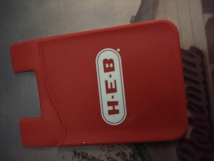 **CUTE HEB CELL PHONE CARD HOLDER**