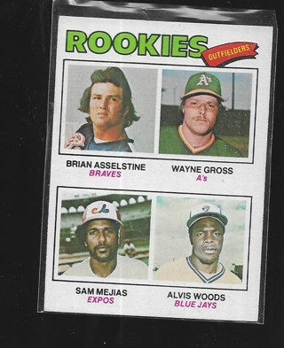 1977 TOPPS ROOKIE OUTFIELDERS #479