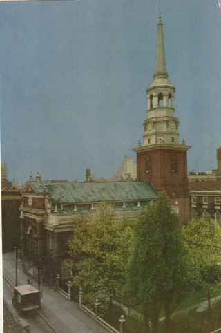 Vintage Unused Postcard: c: Christ Church, Philadelphia, PA