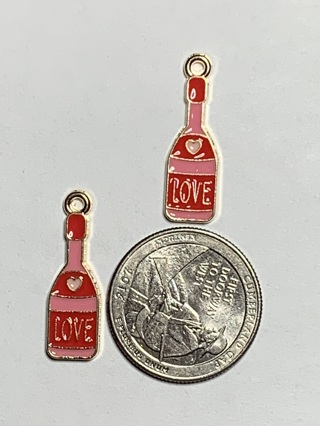 ♥♥VALENTINE’S DAY CHARMS~#34~SET 3~SET OF 2 CHARMS~FREE SHIPPING ♥♥
