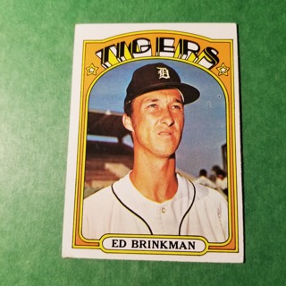 1972 - TOPPS BASEBALL CARD HI NO. 535 - ED BRINKMAN- TIGERS