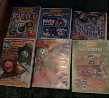 Veggie Tales DVD's