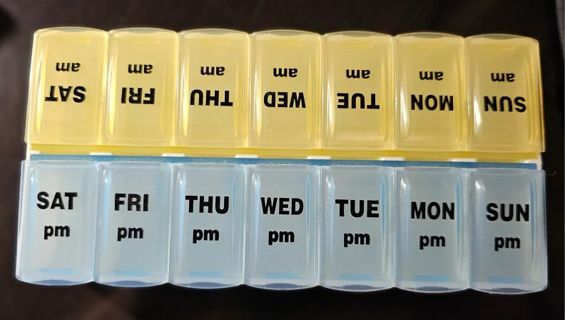 2 Weeks Pill Holder