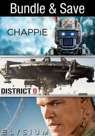  CHAPPIE/ ELYSIUM/ & DISTRICT 9 3 FILM BUNDLE HD MOVIES ANYWHERE CODE ONLY (PORTS)