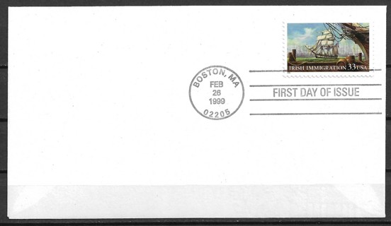 1999 Sc3286 Irish Immigration FDC