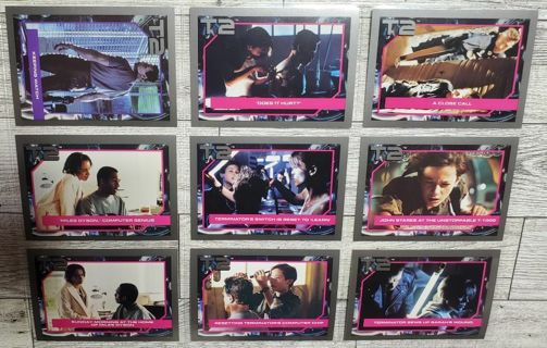 9 Terminator 2 Cards 46-54