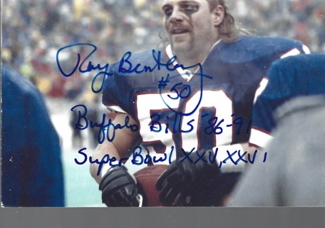 RAY BENTLEY BILLS  AUTOGRAPHED 4X6 PHOTO