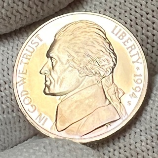 1994-S PROOF JEFFERSON NICKEL 