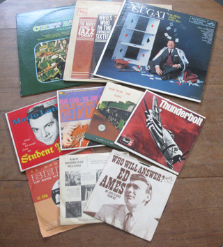 Lot of 11 Vintage Vinyl Records, LPs, EPs, Singles, Rarities, Promos, Chet Atkins, FREE