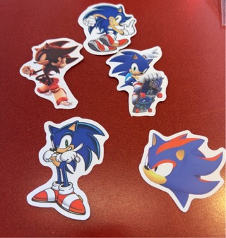 Sonic stickers 