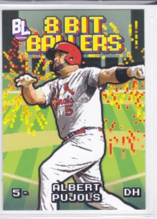 Albert Pujols 2023 Topps Big League 8-Bit Ballers St. Louis Cardinals