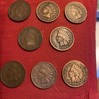 Choose 2 Indian Pennies 1900’S – 125+ Years Old