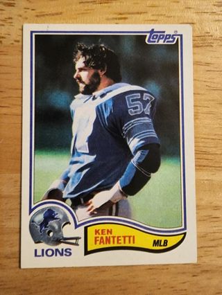 82 Topps Ken Fantetti #338