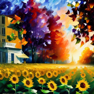 Listia Digital Collectible: Backyard Sunflowers