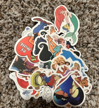 20piece mystery Disney sticker bundle