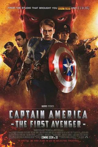 Captain America The First Avenger (HDX) (Movies Anywhere) VUDU, ITUNES, DIGITAL COPY
