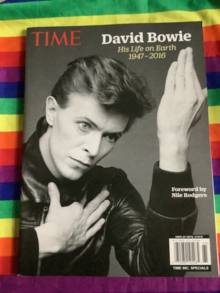 Time Magazine David Bowie His Life On Earth 1947-2016