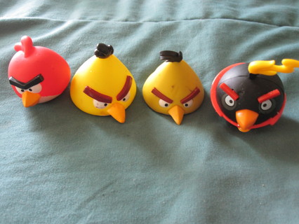 lot of 4 Angry Birds figures