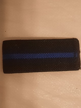 Thin Blue Line Mourning Band