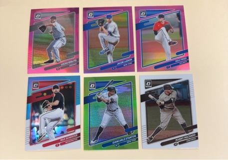 2021 Panini Optic baseball lot