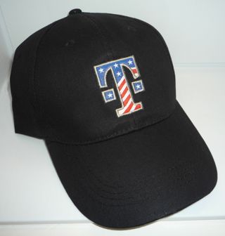 Patriotic Red White & Blue American Flag "T" Baseball Cap Hat