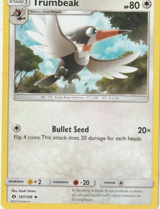 Pokemon Card: Trumbeak