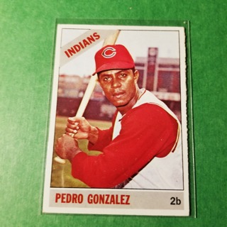 1966 - TOPPS BASEBALL CARD NO. 266 - PEDRO GONZALEZ - INDIANS