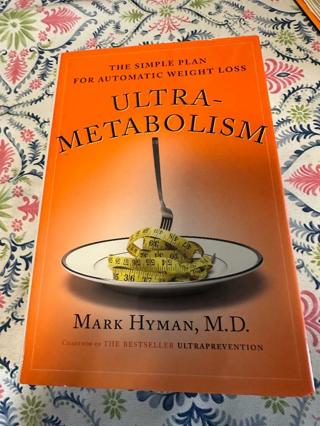 2 Books: Acupuncture without Needles & Ultra Metabolism -Hardcover