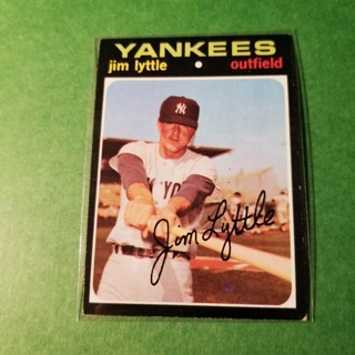 1971 Topps Vintage Baseball Card # 234 -  JIM LYTTLE - YANKEES - EXMT/NRMT