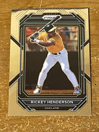 2023 Panini Prizm Baseball - Base Card - RICKEY HENDERSON #234