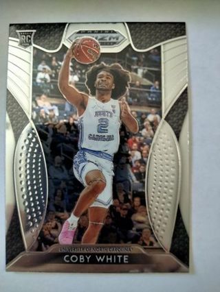 2019 Coby White rookie card