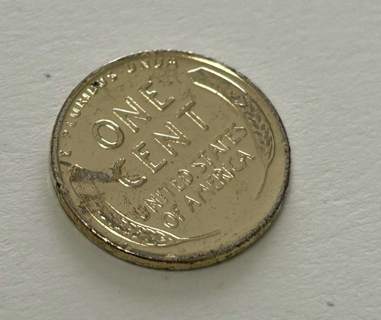 Gold Plated Wheat Cent
