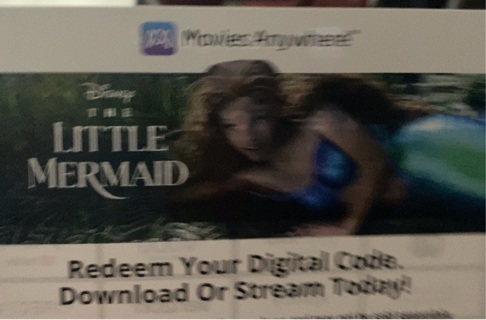 Little Mermaid Digital UHD Code
