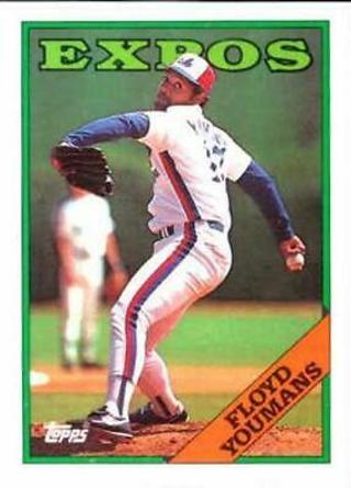 Floyd Youmans 1988 Topps Montreal Expos