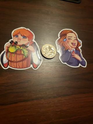 Chibi Hermione "Eat Slugs" Weasley Wizarding World of Harry Potter Vinyl Decal