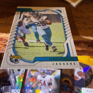 2022 panini absolute James robinson football card 