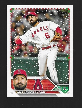 2023 TOPPS HOLIDAY ANTHONY RENDON #106