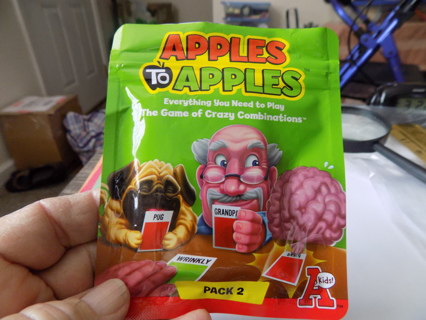 Apples to apples game of crazy combinations