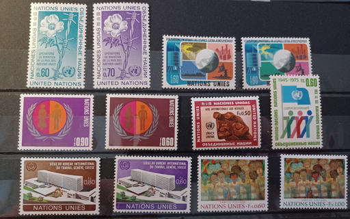 UNITED NATIONS - NACIONES UNIDAS - ODDS AND ENDS - MINT MNH - LOT2023NU112