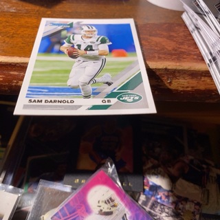 2019 panini donruss Sam darnold football card 