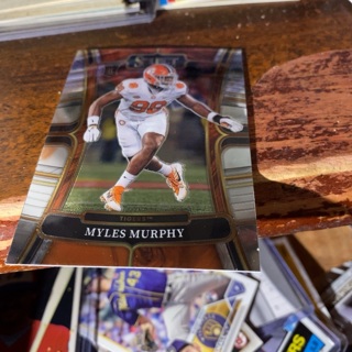 2023 panini select draft picks Myles Murphy football card 