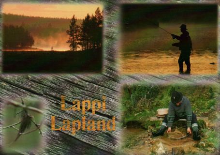 used Postcard: Lappland Finland