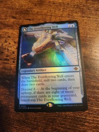 Magic the gathering mtg The Everflowing Well foil card Lost Caverns of ixalan