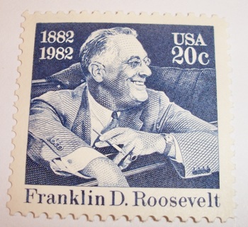 Scott #1950, Franklin D. Roosevelt, One Useable 20¢ US Postage Stamp