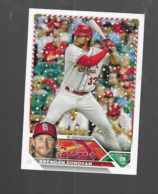 2023 TOPPS HOLIDAY BRENDAN DONOVAN *#143