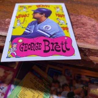 1992 topps kids george Brett baseball card 